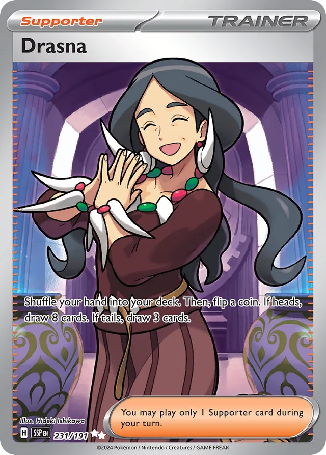 Drasna: Surging Sparks 231/191 - Pokemon Single Card