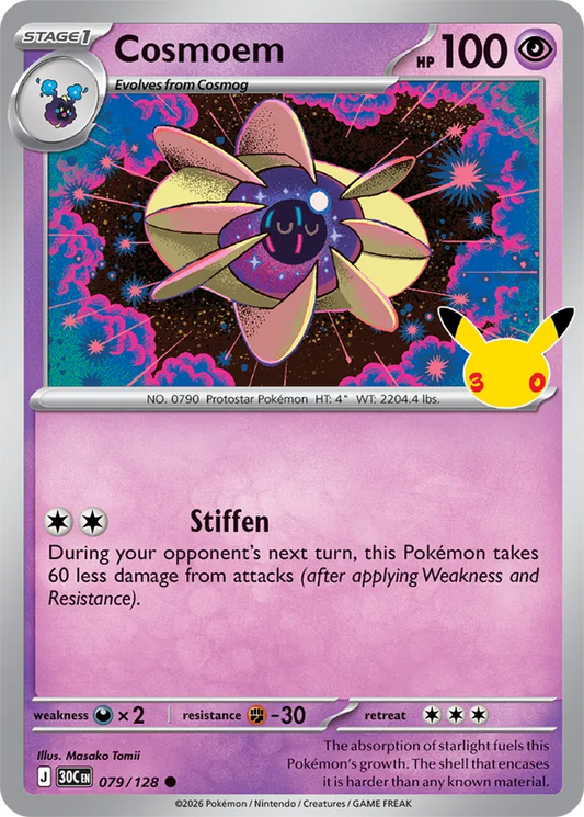 Cosmoem: 30th Celebration 079/128 - Pokemon Card