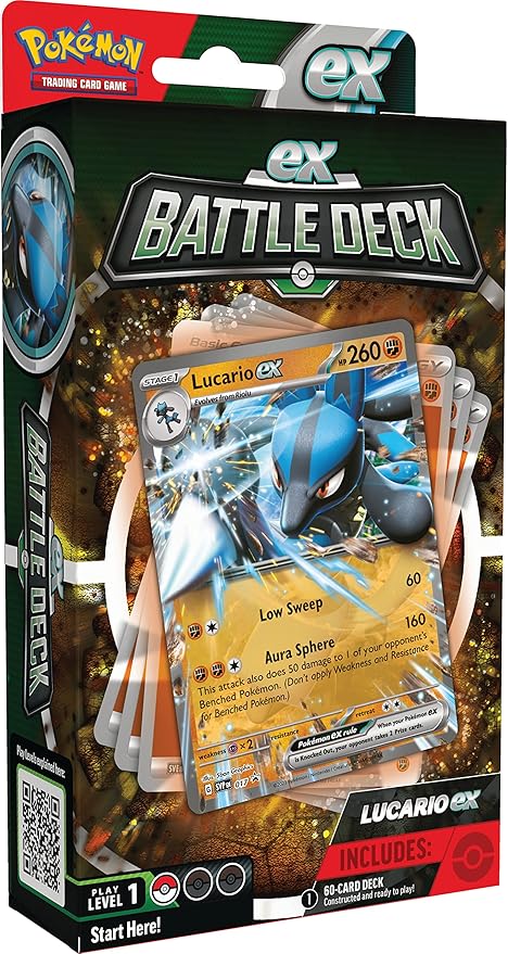 Lucario ex Battle Deck (Ready-to-Play 60-Card Deck)
