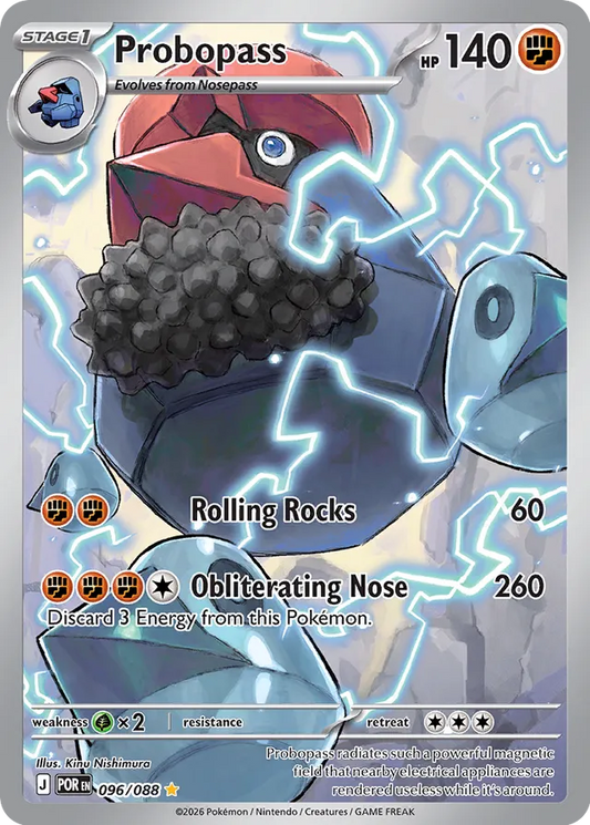 Probopass: Perfect Order 096/088 Illustration Rare - Pokemon Single Card
