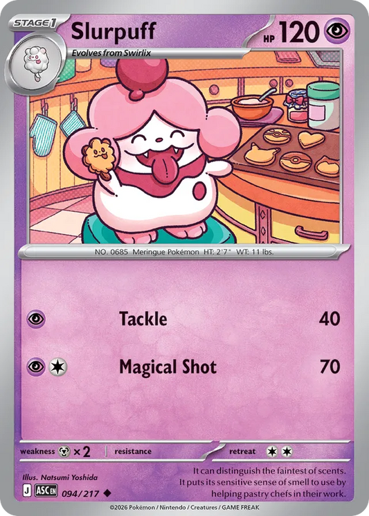 Slurpuff: Ascended Heroes 094/217 - Pokemon Single Card