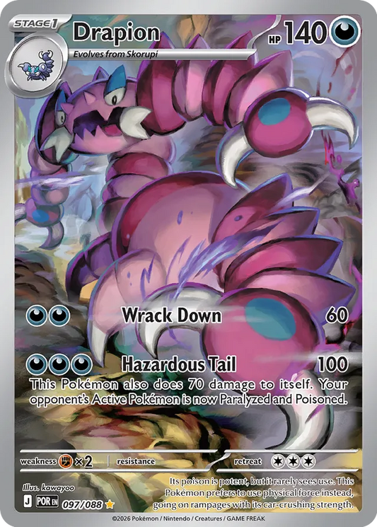Drapion: 092/088 Perfect Order - Pokemon Card