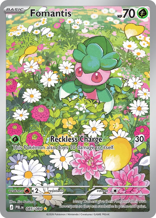 Fomantis: Pitch Black 085/084 - Pokemon Single Card