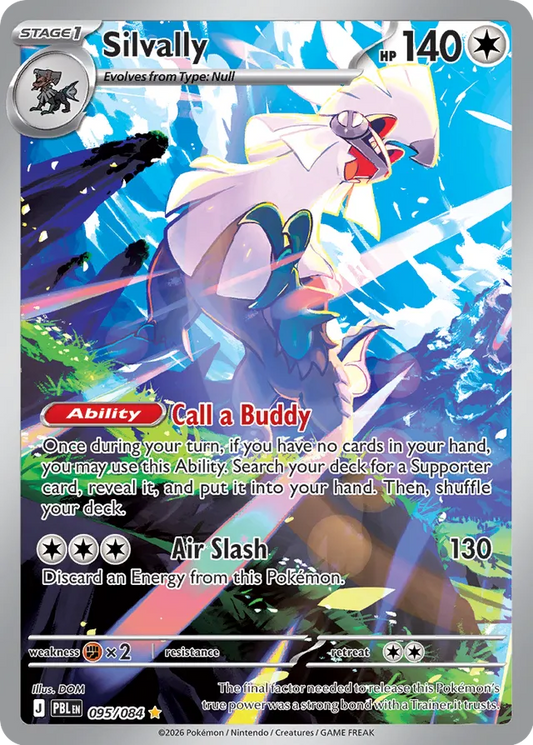 Silvally: Pitch Black 095/084 - Pokemon Single Card
