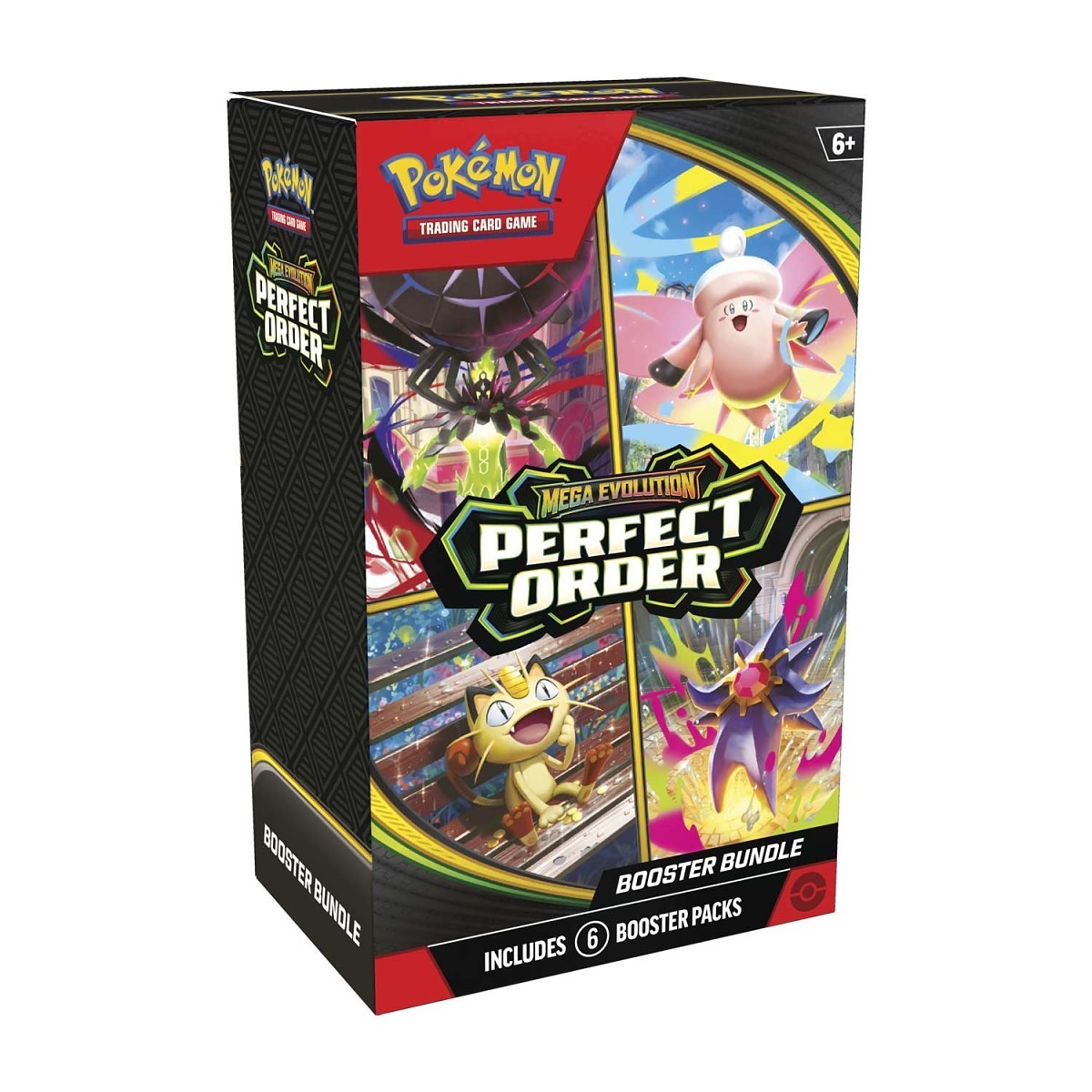 Mega Evolution - Perfect Order Booster Bundle (6 Packs)