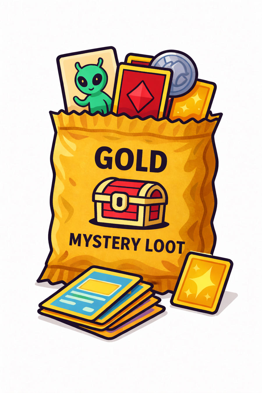 Pokemon Mystery Box: Gold