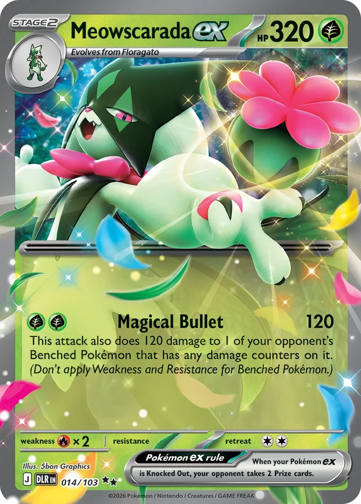 Meowscarada:  Delta Reign 014/103 - Pokemon Single Card