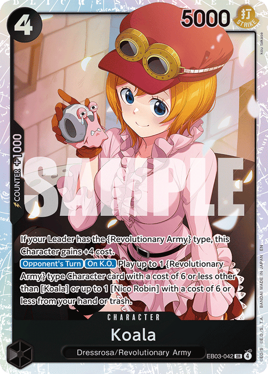 Koala EB03-042 SR ONE PIECE HEROINES EDITION - Single Card