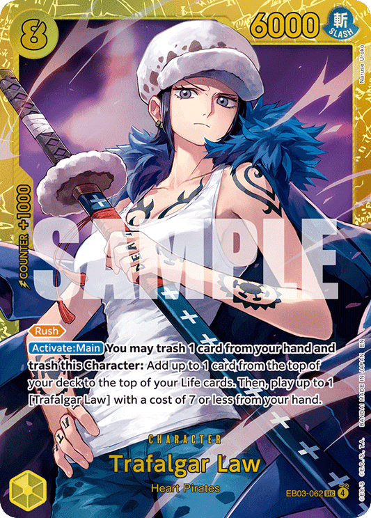 Trafalgar Law EB03-062 SEC ONE PIECE HEROINES EDITION - Single Card