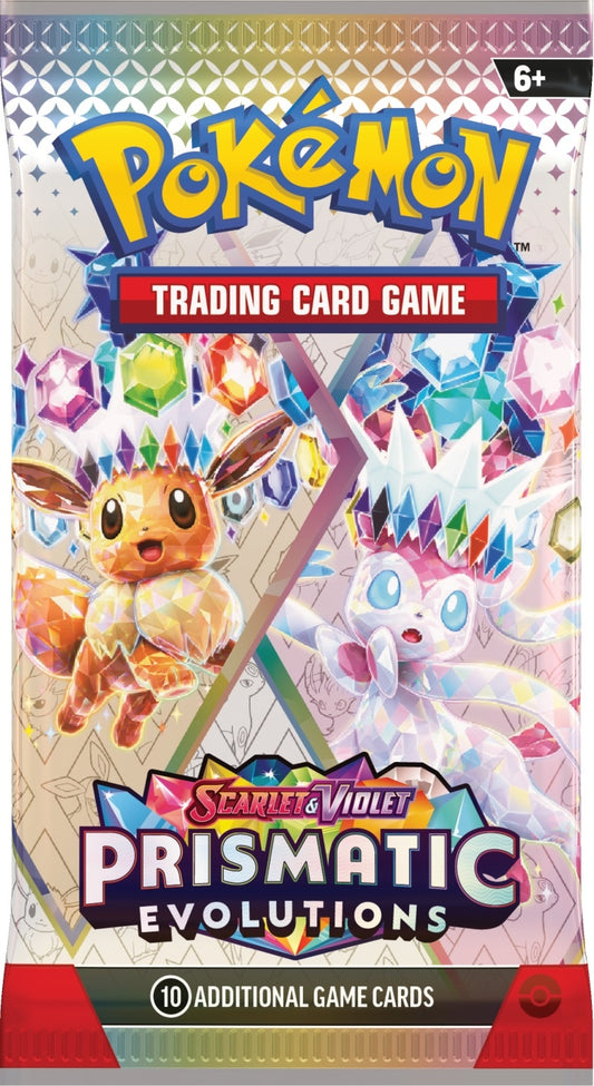 Scarlet & Violet - Prismatic Evolutions Booster Pack (10 Cards)
