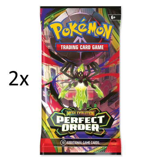 2x Mega Evolution - Perfect Order Booster Packs