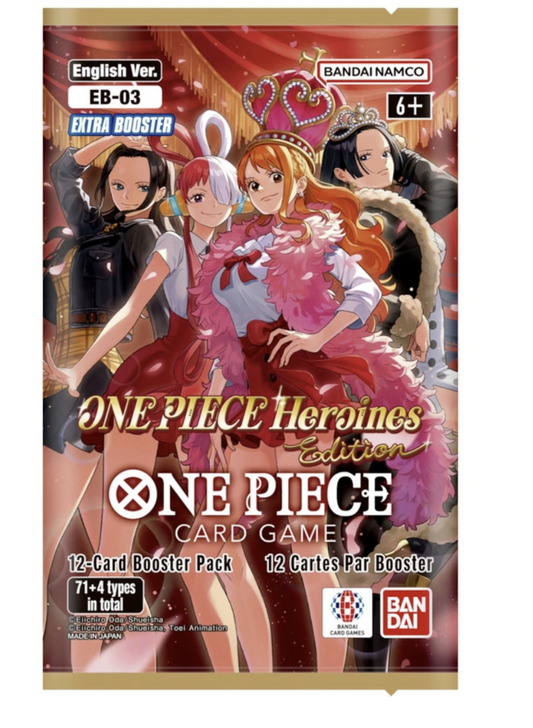 One Piece Card Game: EB-03 Heroines Edition Booster Pack