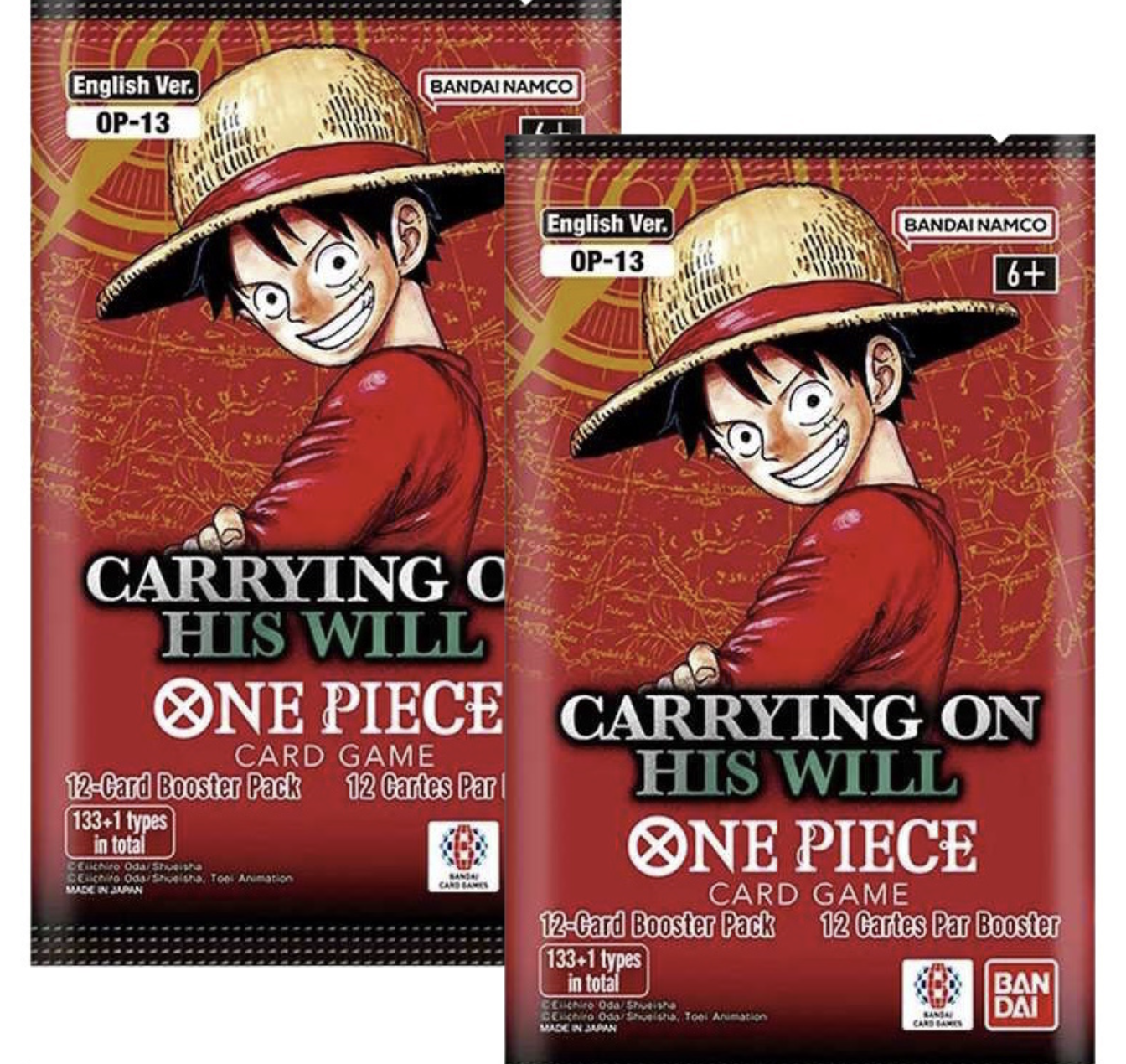 One Piece Card Game: OP-13 Carrying On His Will Tin (Sabo)