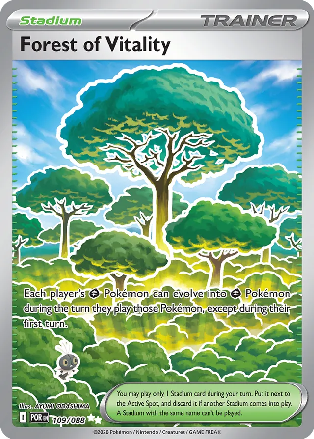 Forest of Vitality: 109/088 Perfect Order - Pokemon Card