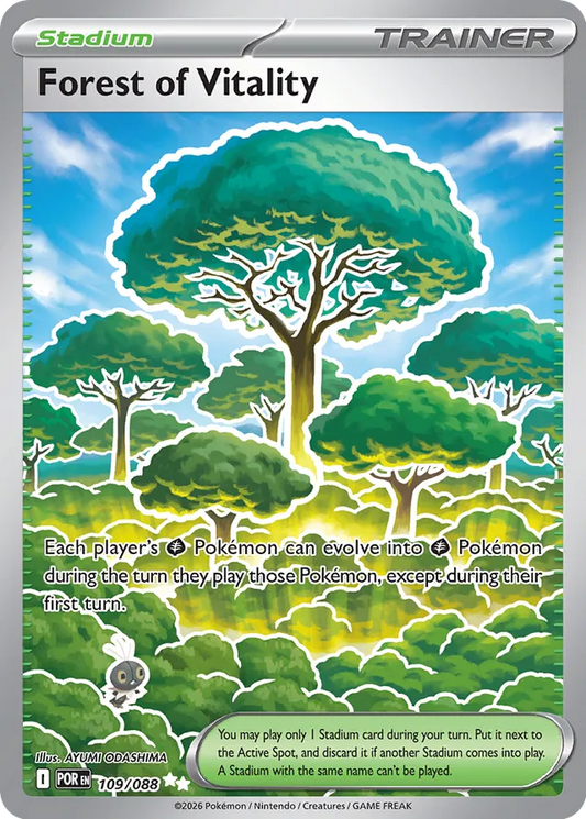 Forest of Vitality: 109/088 Perfect Order - Pokemon Card