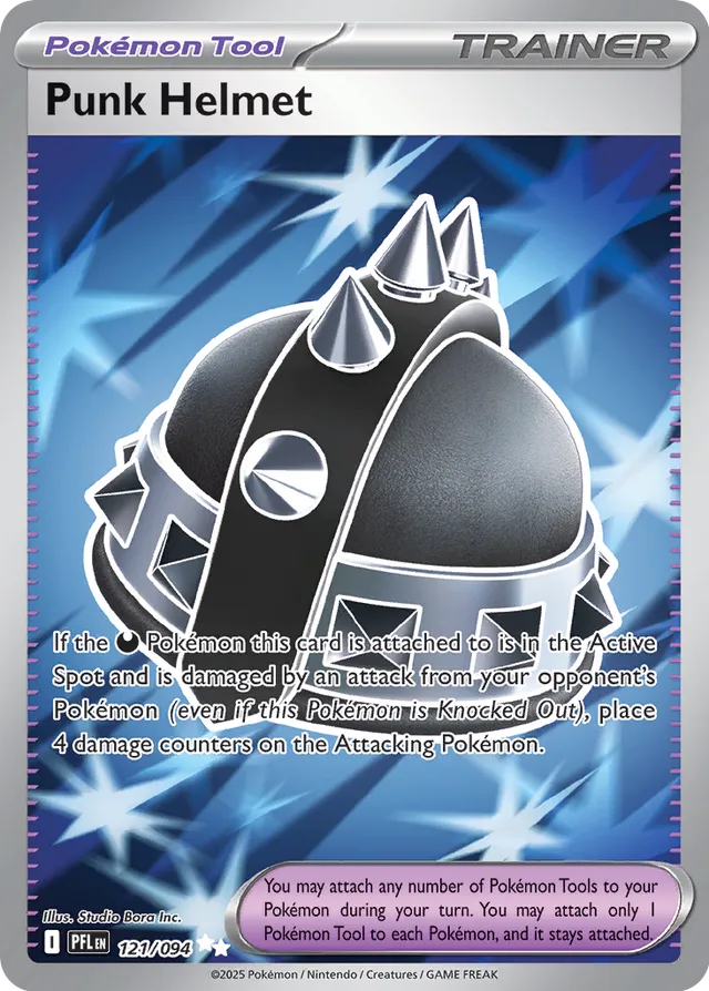 Punk Helmet: Phantasmal Flames 121/094 - Pokemon Single Card