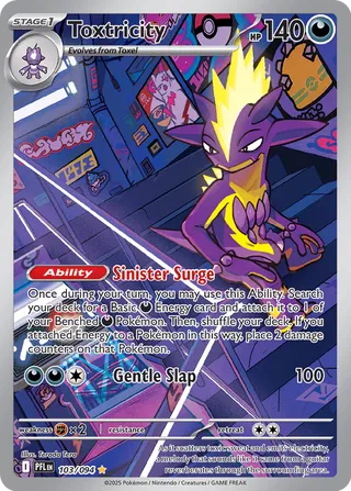 Toxtricity: Phantasmal Flames 103/094 - Pokemon Single Card