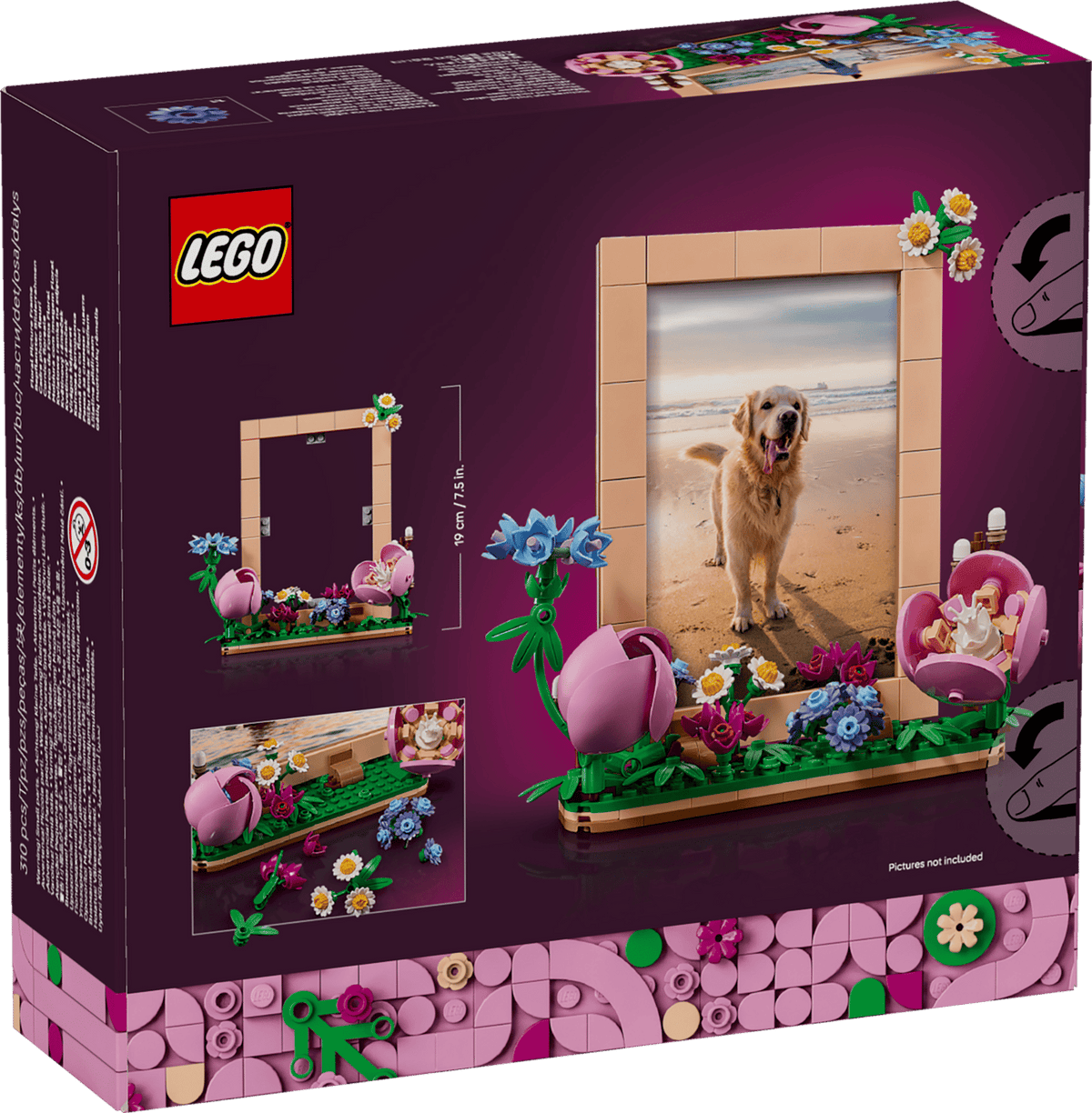 LEGO: Floral Picture Frame (40916)
