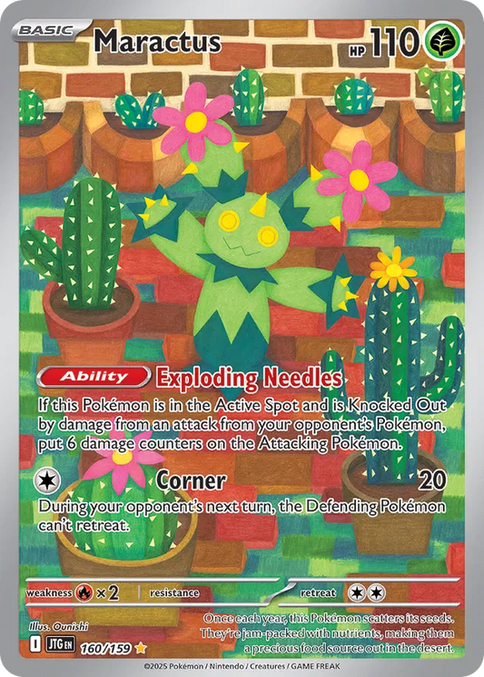 Maractus: Journey Together 160/159 - Pokemon Single Card