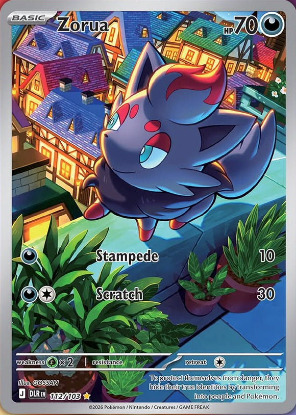 Zorua:  Delta Reign 112/103 - Pokemon Single Card