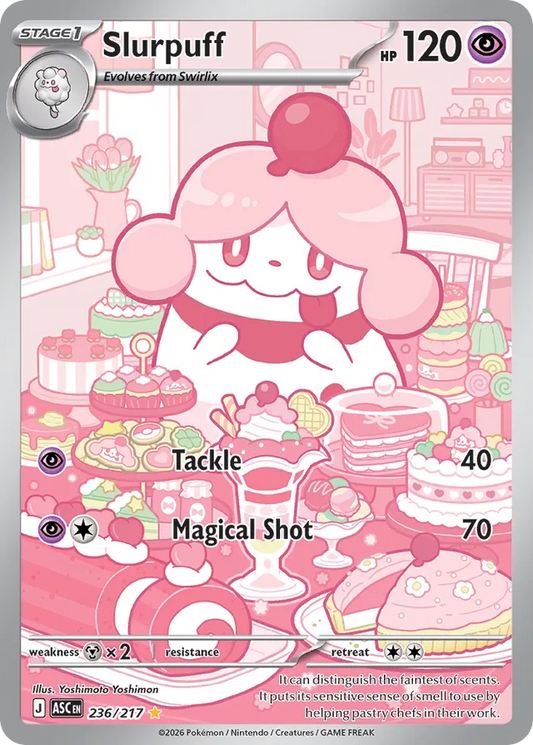 Slurpuff: Ascended Heroes 236/217 - Pokemon Single Card