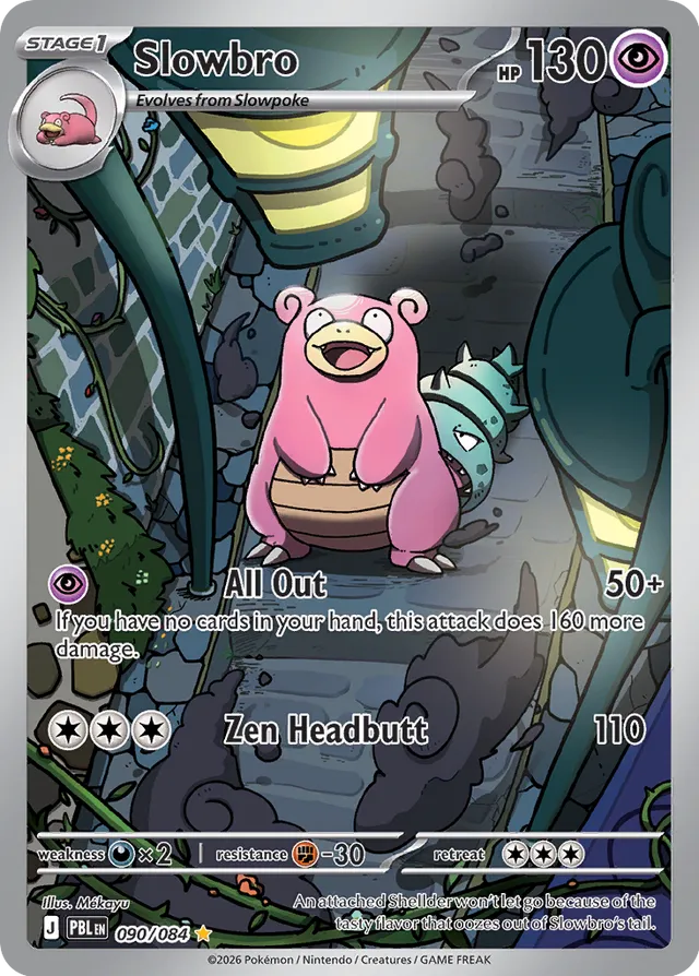 Slowbro: Pitch Black 090/084 - Pokemon Single Card