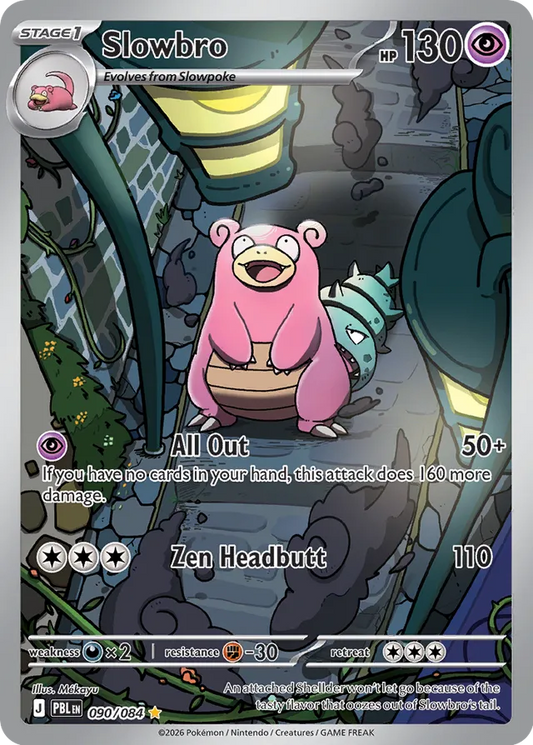 Slowbro: Pitch Black 090/084 - Pokemon Single Card