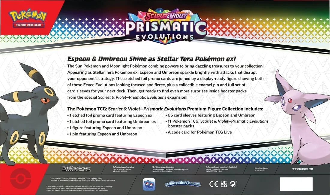 Scarlet & Violet - Prismatic Evolutions Premium Figure Collection