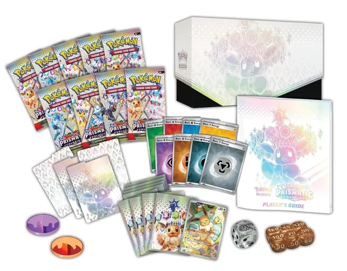 Scarlet & Violet - Prismatic Evolutions: Elite Trainer Box (ETB)