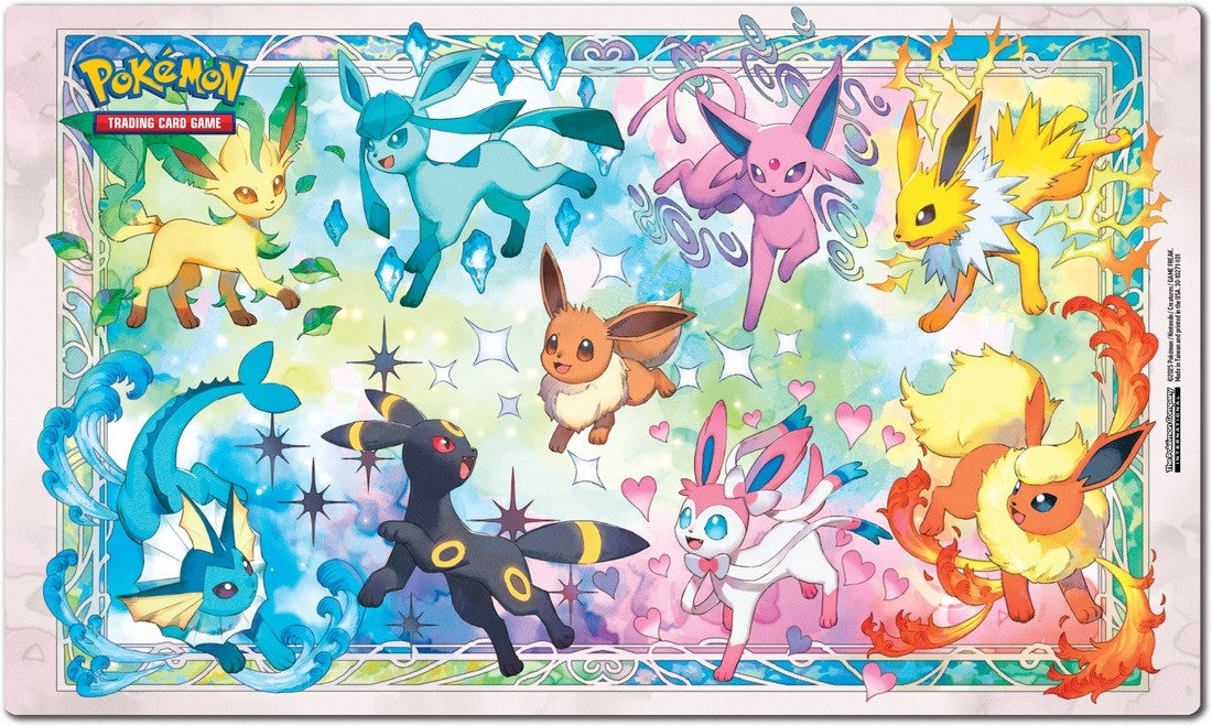 Scarlet & Violet: Prismatic Evolutions Super Premium Collection (SPC) Eeveelutions Playmat
