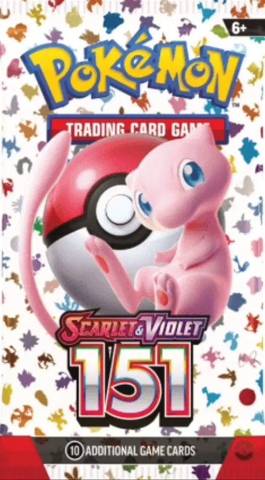 Scarlet & Violet - 151 Booster Pack (10 Cards)
