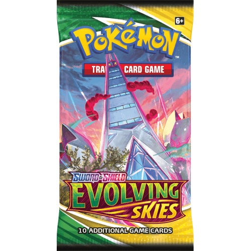 Sword & Shield - Evolving Skies Booster Pack (10 Cards)