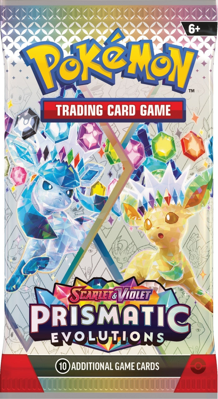 Scarlet & Violet - Prismatic Evolutions Booster Pack (10 Cards)